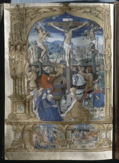 MISAL DEL CARDENAL GOMEZ DE MENDOZA
SEVILLA, BIBLIOTECA COLOMBINA
SEVILLA