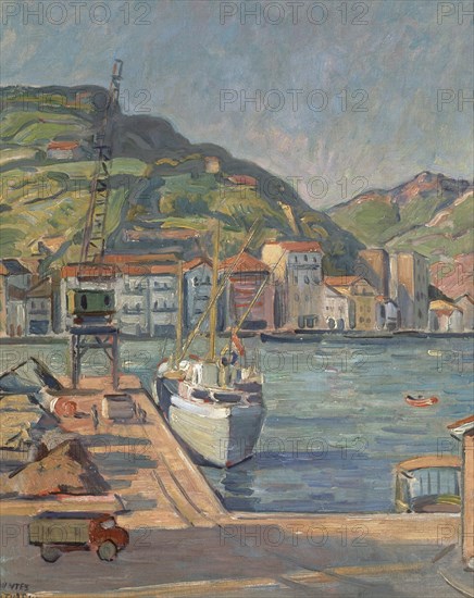 MONTES ITURRIOZ GASP
PUERTO DE PASAJES-1975-OLEO/LIENZO 55X45 CM
SAN SEBASTIAN, BANCO EXTERIOR
GUIPUZCOA