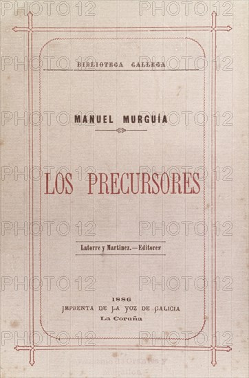 MURGUIA MANUEL
PORTADA DE LOS PRECURSORES DE MURGUIA
This image is not downloadable. Contact us for the high res.