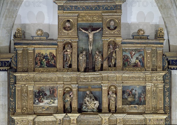 BERRUGUETE ALONSO 1488/1561
DET DEL RETABLO MAYOR
SALAMANCA, COLEGIO IRLANDESES-FONSECA
SALAMANCA