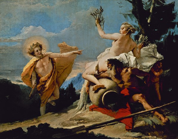 TIEPOLO GIOVANNI BATTISTA 1696/1770
APOLO PERSIGUIENDO A DAFNE
WASHINGTON D.F., NATIONAL GALLERY
EEUU