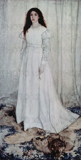 Whistler, Symphony in White, No. 1: The White Girl