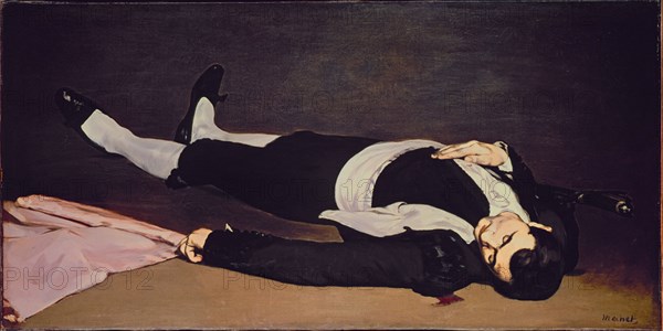 MANET EDUARD 1832/83
EL TORERO MUERTO - S XIX
WASHINGTON D.F., NATIONAL GALLERY
EEUU