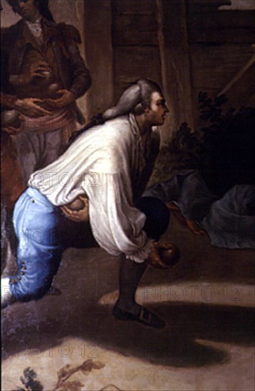 Goya, Jeu de pelote basque