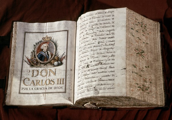CARTA EJECUTORIA DE CARLOS III
OSERA, MONASTERIO
ORENSE