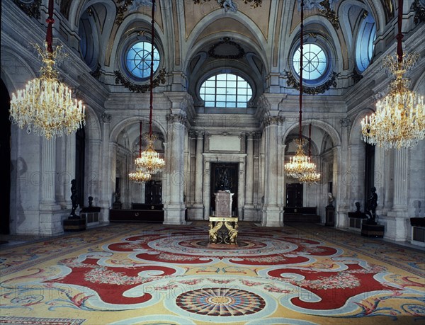SALON DE COLUMNAS
MADRID, PALACIO REAL-INTERIOR
MADRID