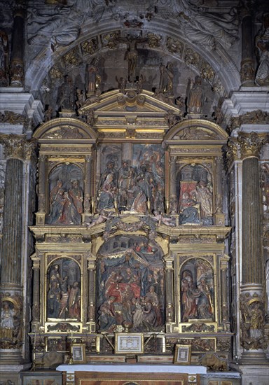 Chapelle de la Nativité : Retable