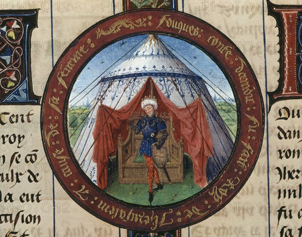 LIBRO DE LAS CRUZADAS-DAMOU HECHO REY DE JERUSALEM POR SU ESPOSA
VIENA, BIBLIOTECA NACIONAL
AUSTRIA