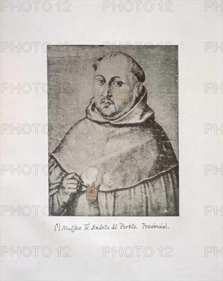 PACHECO FRANCISCO 1564/1644
FRAY ANDRES DE PORTES (1548-1613) - LIBRO DE RETRATOS DE ILUSTRES Y MEMORABLES VARONES - 1599
MADRID, BIBLIOTECA NACIONAL B ARTES
MADRID