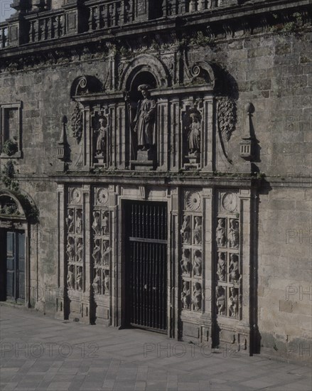 MAESTRO MATEO
EXTERIOR-DET DE LA PUERTA STA
SANTIAGO DE COMPOSTELA, CATEDRAL
CORUÑA