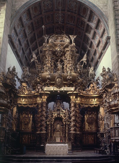 ROMAY
IGLESIA RETABLO MAYOR
SANTIAGO DE COMPOSTELA, MONASTERIO DE SAN MARTIN PINARIO
CORUÑA
This image is not downloadable. Contact us for the high res.