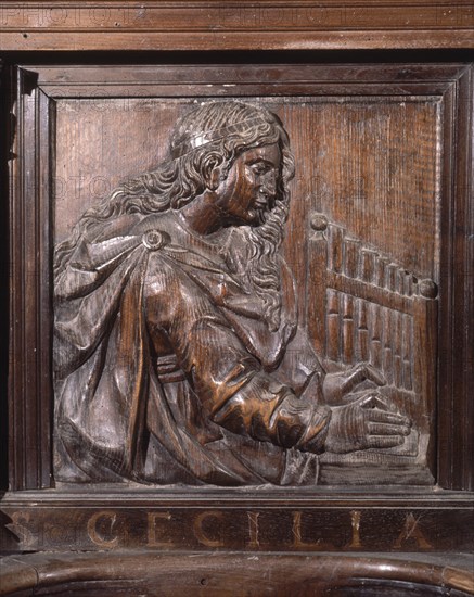 ANTIGUO CORO DE LA CATEDRAL DE SANTIAGO DE COMPOSTELA-STA CECILIA
SOBRADO, MONASTERIO SOBRADO MONJES
CORUÑA
