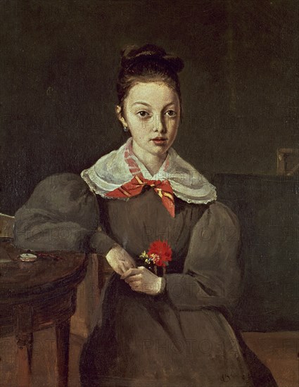 COROT CAMILE 1796/1875
RETRATO DE MADAME SENEGON
PARIS, COLECCION G RENARD
FRANCIA