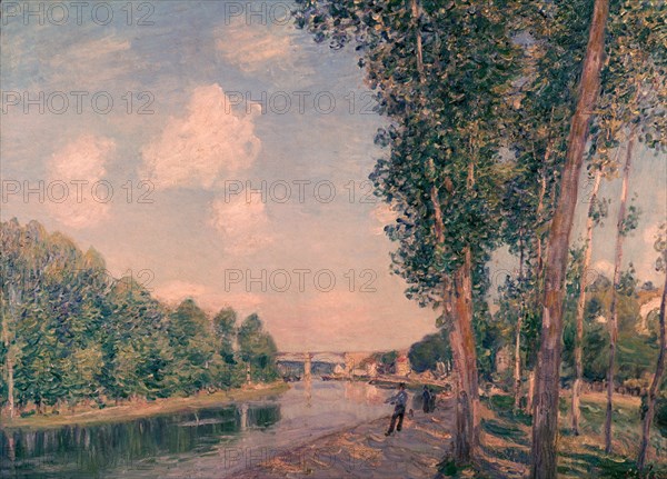 Sisley, Vue sur le Loing