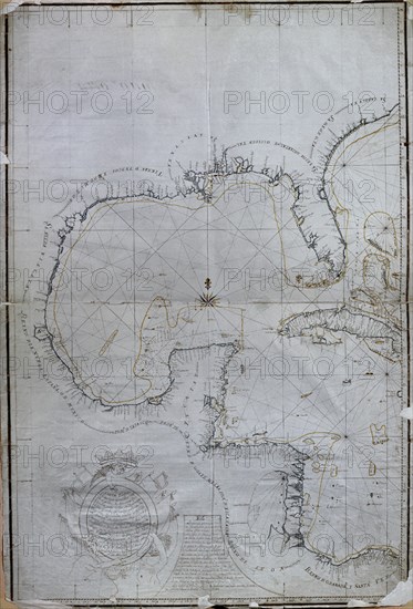 PLANO DE MEXICO-1787
MADRID, MUSEO NAVAL
MADRID