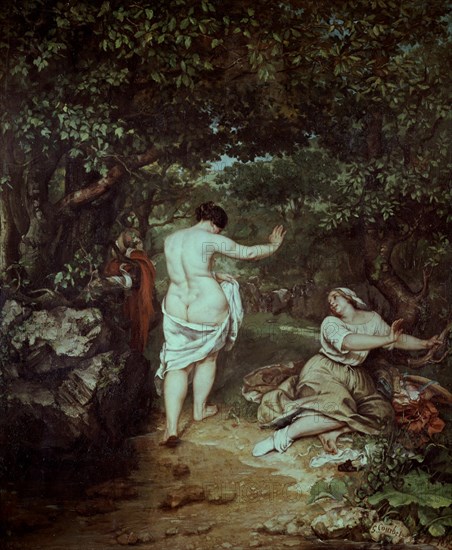 Courbet, Les Baigneuses