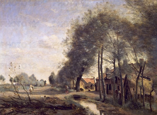 COROT CAMILE 1796/1875
LA RUTA DE SIN EL NOBLE
PARIS, MUSEO LOUVRE-INTERIOR
FRANCIA