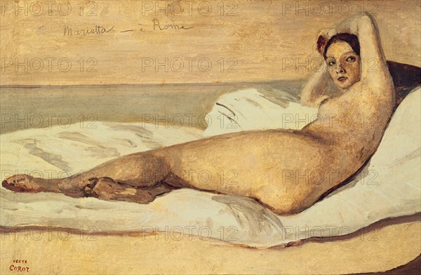 COROT CAMILE 1796/1875
LA MARIETA
PARIS, MUSEO PETIT PALAIS
FRANCIA