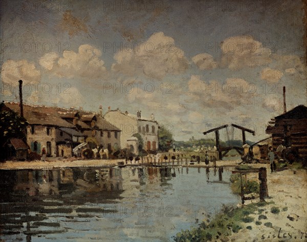 Sisley, Le canal Saint-Martin