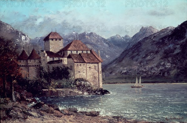 Courbet, Le château de Chillon