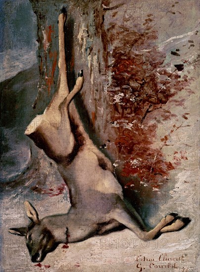 Courbet, The Fawn