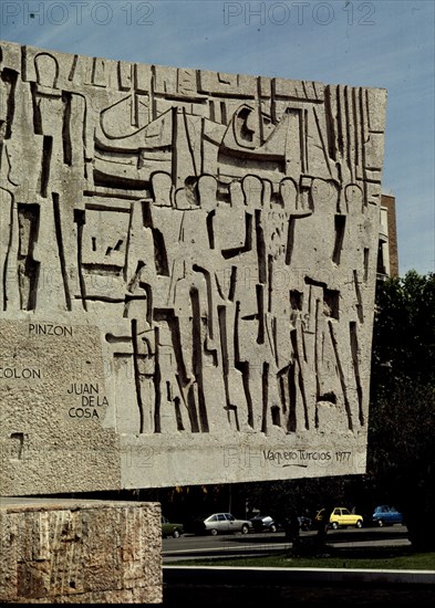 VAQUERO PALACIOS/VAQUERO TURCIOS
MONUMENTO AL DESCUBRIMIENTO DE AMERICA EN LOS JARDINES DEL DESCUBRIMIENTO-PLAZA DE COLON-1977
MADRID, EXTERIOR
MADRID

This image is not downloadable. Contact us for the high res.