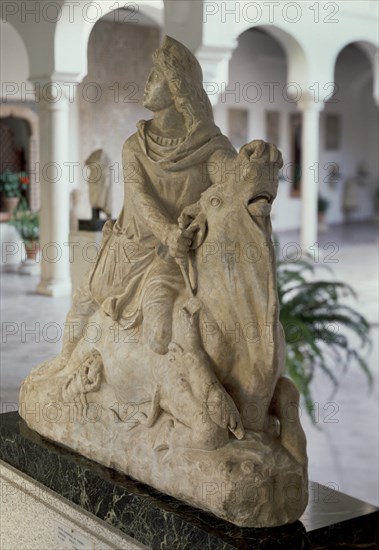 DIOS MITRA-ESCULTURA ROMANA-MITOLOGIA ORIENTAL-RELIGION ROMANA-LUCHA ENTRE BIEN Y MAL- S II
CORDOBA, MUSEO ARQUEOLOGICO
CORDOBA