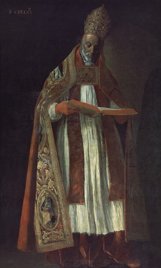 Zurbaran, Saint Gregory
