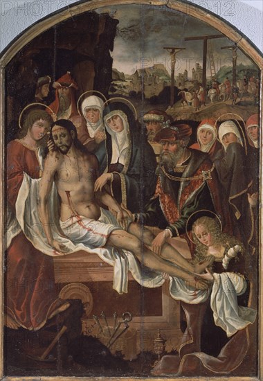 MORALES CRISTOBAL
ENTIERRO DE CRISTO
SEVILLA, MUSEO BELLAS ARTES - CONVENTO MERCEDARIAS CALZADAD
SEVILLA