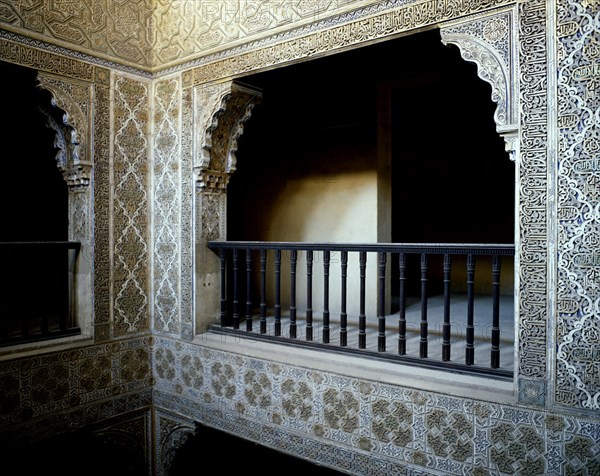 BALCON DE LOS MUSICOS
GRANADA, ALHAMBRA-SALA DE LAS CAMAS
GRANADA