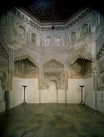 TESTERO DE LA ENTRADA - ARTE NAZARI- S XV
GRANADA, MADRAZA
GRANADA