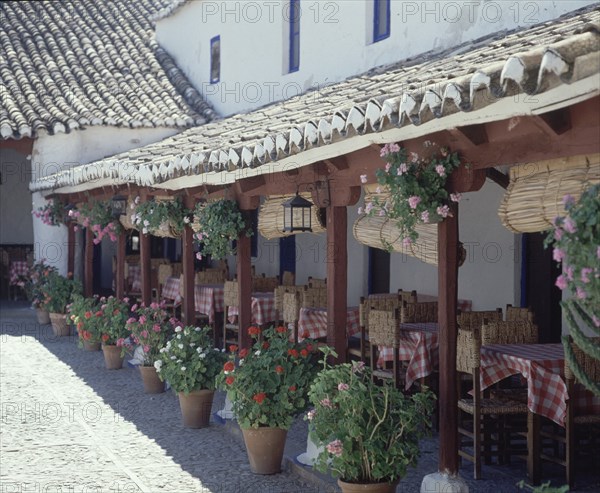 PORCHE DEL COMEDOR
PUERTO LAPICE, VENTA DEL QUIJOTE
CIUDAD REAL