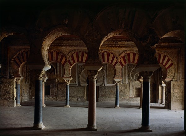 CASA REAL-SALON RICO-ARQUERIAS-S X- ARQUITECTURA HISPANOMUSULMANA-EPOCA CALIFAL
PROVINCIA, MEDINA AZAHARA
CORDOBA