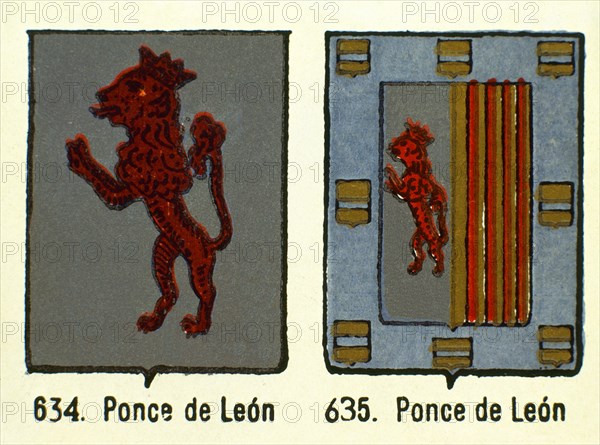 CARRILLO SOTOMA
DICCI HERALDICO-ESCUDOS DE PONCE DE LEON
MADRID, BIBLIOTECA NACIONAL
MADRID