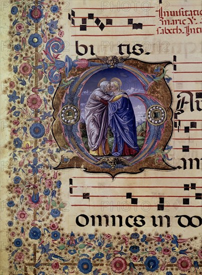 MANUSCRITO CON LETRA CAPITULA-MINIATURA DE LA VISITACION (ITALIA CASA DE SIENA)

This image is not downloadable. Contact us for the high res.