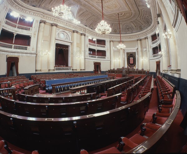 SALON DE SESIONES
MADRID, SENADO-INTERIOR
MADRID