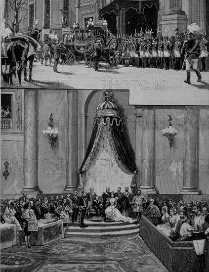 COMBA Y RICO
APERTURA DE CORTES 1893-REINA REGENTE EN DISCURSO-ILUST ESPAÑOLA/AMERICANA
MADRID, MUSEO ROMANTICO
MADRID