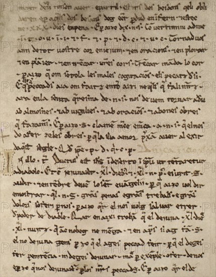HOMILIES D'ORGANYA S XII-MS 289-F 4
BARCELONA, BIBLIOTECA DE CATALUÑA
BARCELONA
This image is not downloadable. Contact us for the high res.