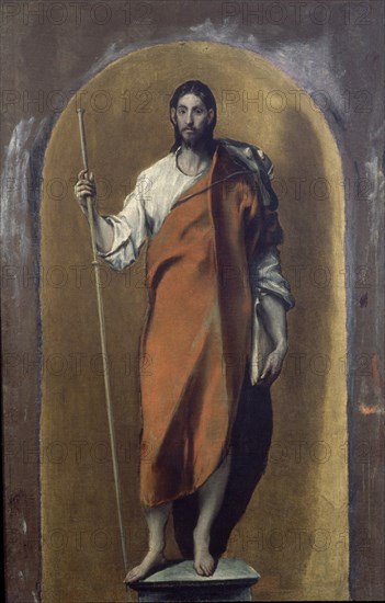 El Greco, work of art preserved at the museum of Santa Cruz in Toledo