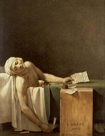 David, The Death of Marat