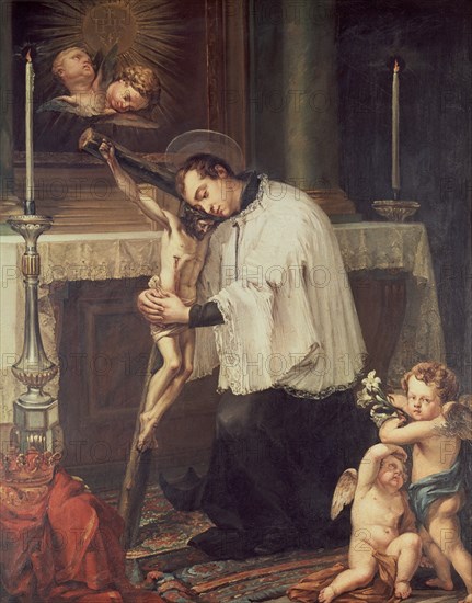 LOPEZ VICENTE 1772/1850
S LUIS GONZAGA
Madrid, Lazaro Galdiano museum