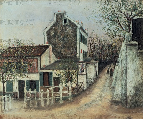 UTRILLO MAURICE 1883/1955
LE LAPIN AGILE
PARIS, MUSEO DE ARTE MODERNO
FRANCIA