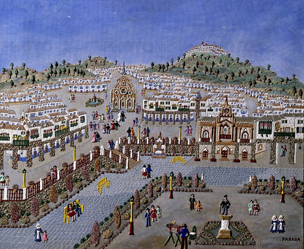 PARADA
VISTA DE CIUDAD-NAIF
MADRID, COLECCION PARTICULAR
MADRID