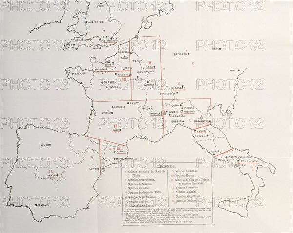 GREGORIO SUNOL
DISTRIBUCION GEOGRAFICA MUSICAL EDAD MEDI
MADRID, BIBLIOTECA NACIONAL
MADRID
This image is not downloadable. Contact us for the high res.
