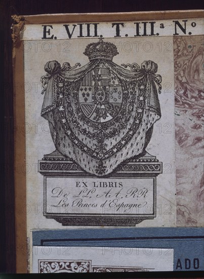 Ex-libris des princes d'Espagne