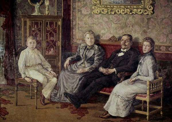 SERRA PI DE LA
LA FAMILIA DEU 1902
BARCELONA, MUSEO DE ARTE MODERNO
BARCELONA
