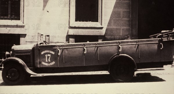 The Truck in which Calvo Sotelo Died