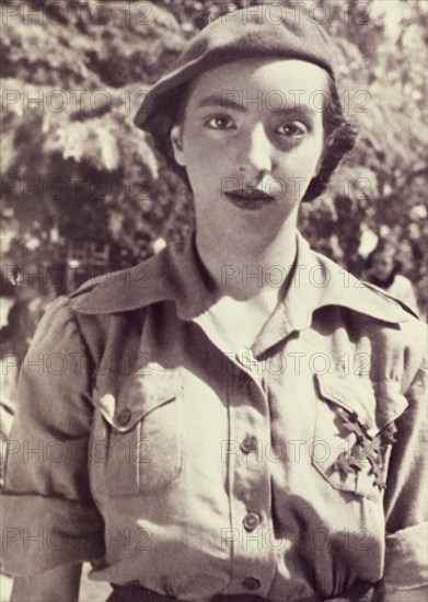 Young Woman in Uniform