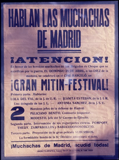 Affiche de Réunion-Festival