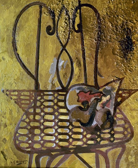 BRAQUE GEORGES 1882/1963
LA SILLA 1948
PARIS, MUSEO DE ARTE MODERNO
FRANCIA